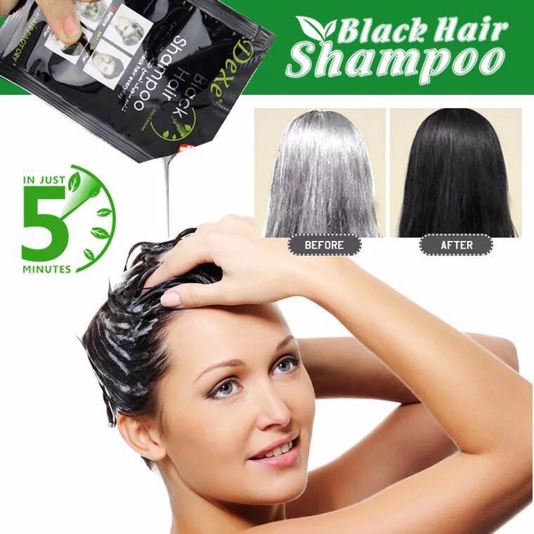 Hair Spray Color - 10 Adet Hızlı Siyah Saç Şampuanı