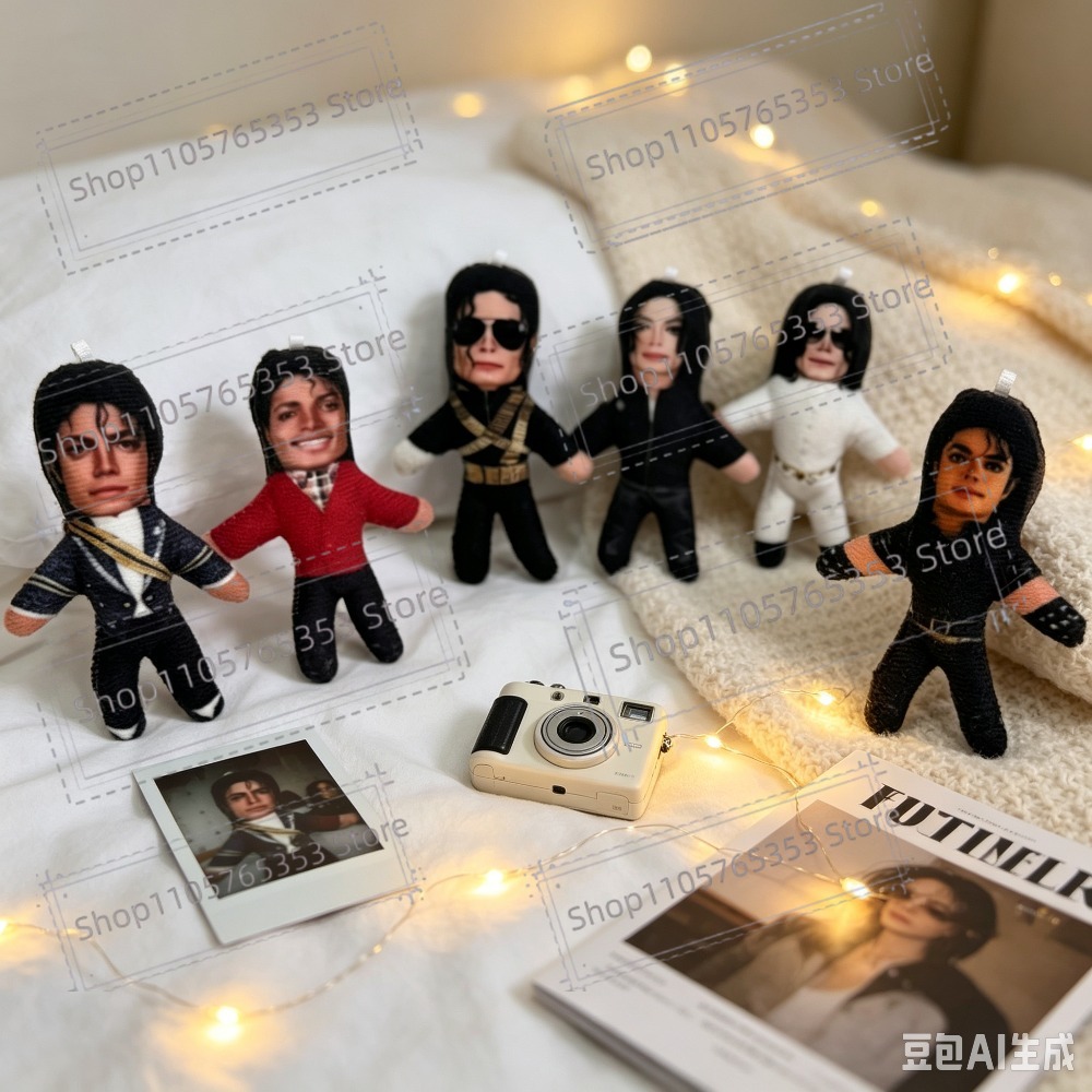 Cosplay Prop - Yeni 6 Stil 10cm Michael Jackson