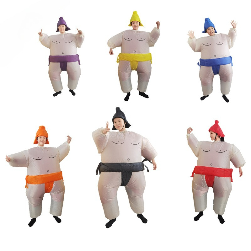 Cosplay Prop - Şişme Şişman Adam Sumo Güreşi Kostümü,