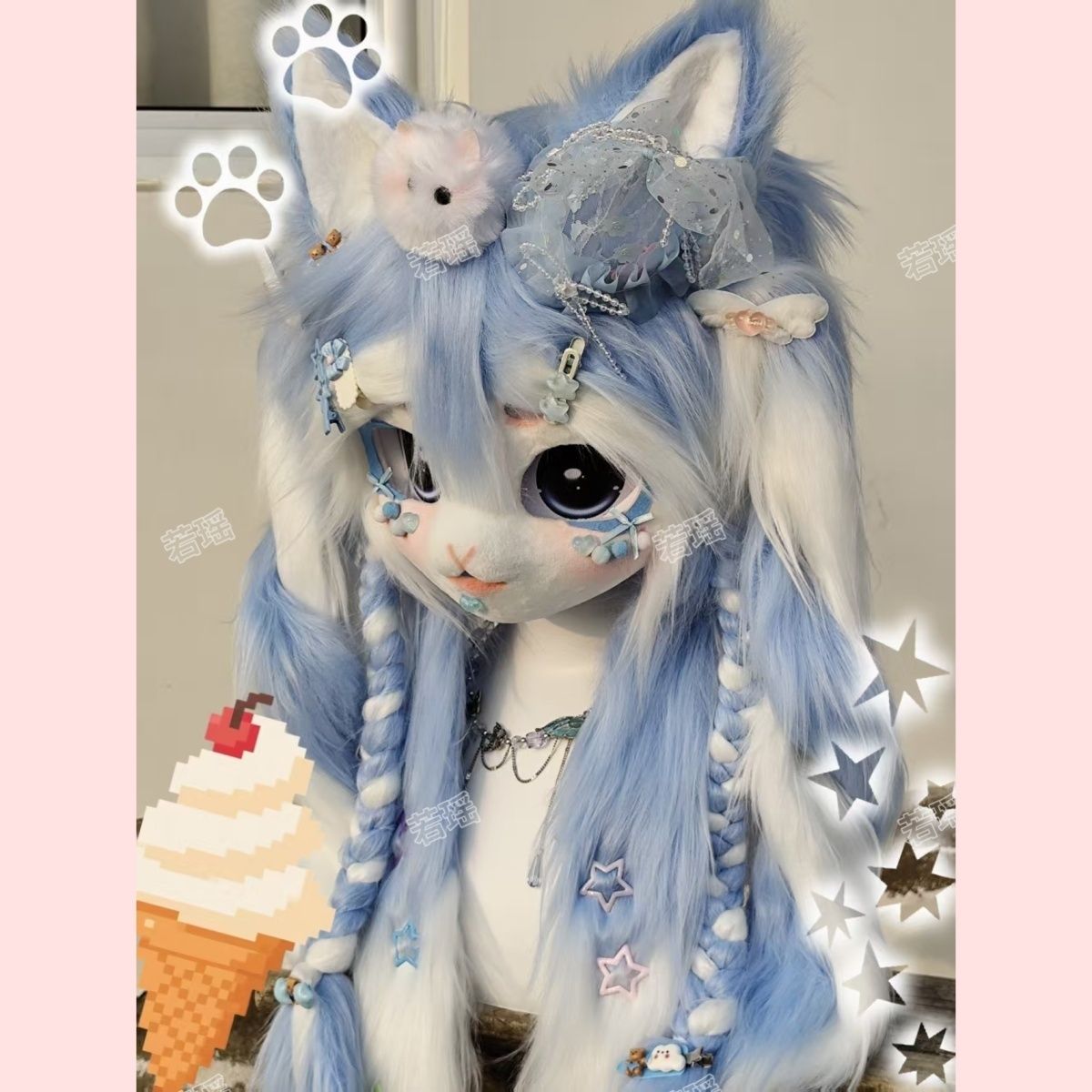 Cosplay Prop Making - Özel OC Tasarım Kedi Kemono Fursuit