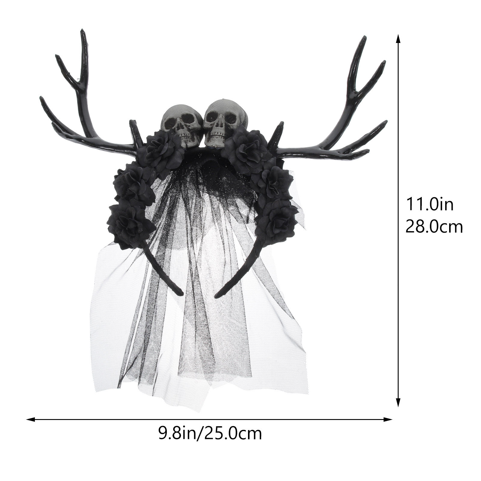 Kadınlar için Antler Taç, Cadı - Easy Cosplay Prop incelemesi ve fiyatı