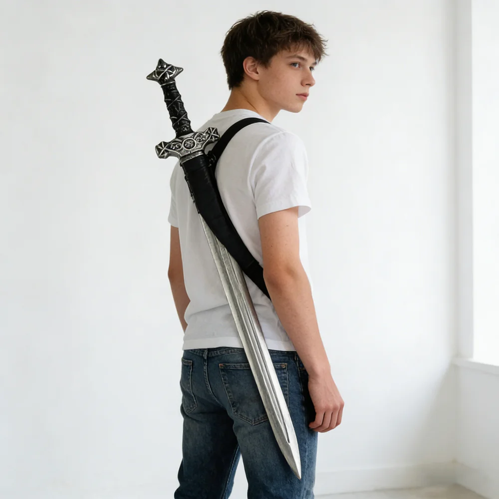 60cm Ortaçağ Şövalye Kılıcı Re - Cosplay Prop Dagger incelemesi ve fiyatı