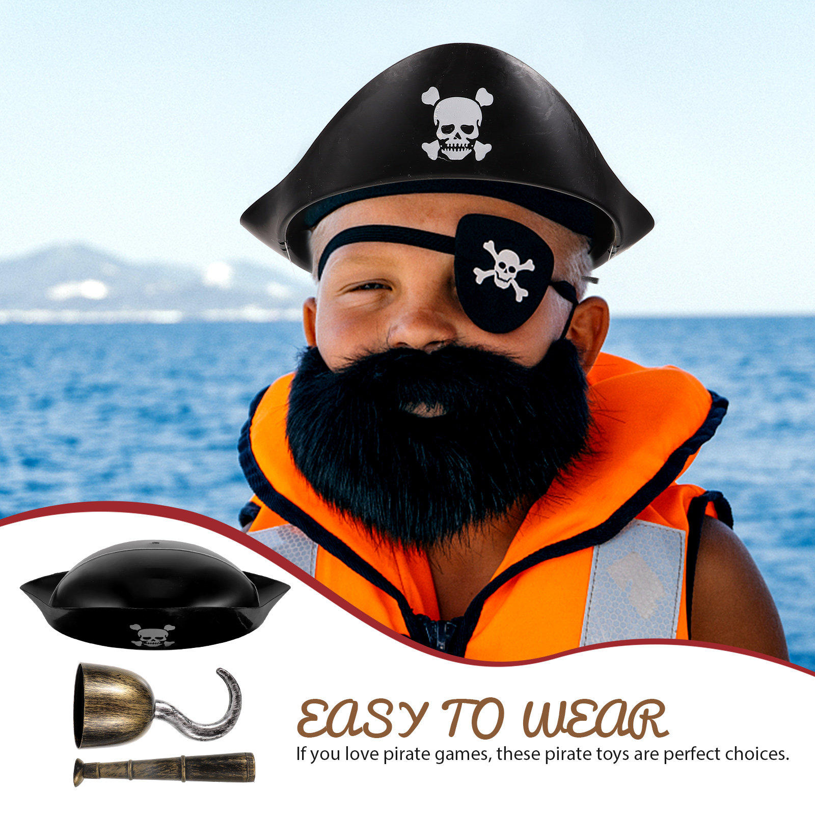 Kolay Giyilebilen Korsan Kostü - Easy Cosplay Prop incelemesi ve fiyatı
