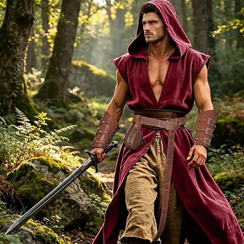Orta Çağ PU Deri Kemer, Kol Ko - Cosplay Prop incelemesi ve fiyatı