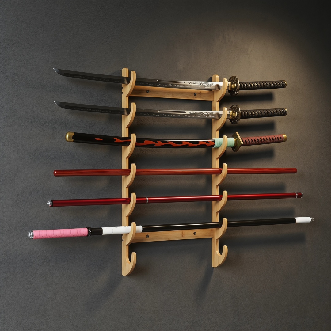 8 katmanlı duvar kılıç depolam - Cosplay Prop Dagger incelemesi ve fiyatı